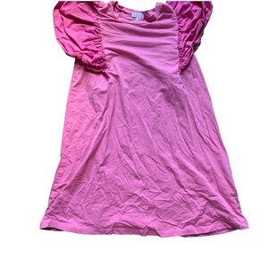 TCEC Pink Puff Sleeve Mini Dress M